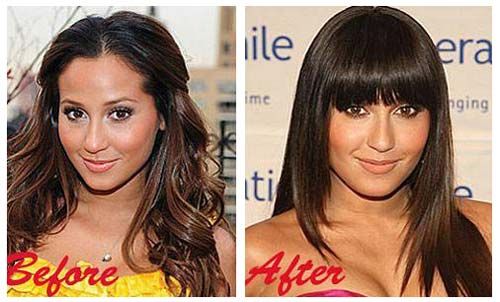 Adrienne Bailon breast implants before and after