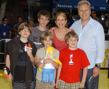 Patricia Heaton and family