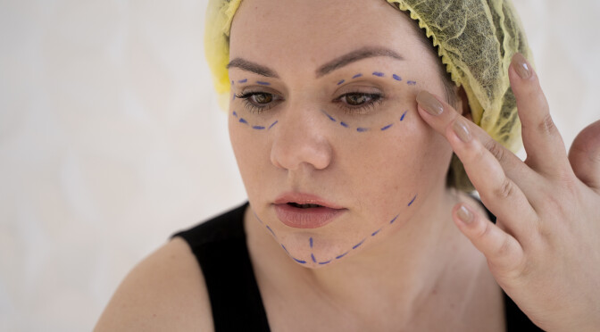high-angle-woman-with-marker-traces-face